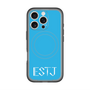 スリムプロテクションプレミアムケース with MagSafe［ オリジナル - ESTJ 幹部 - アルファベット - ブルー ］
