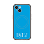 スリムプロテクションプレミアムケース with MagSafe［ オリジナル - ISFJ 擁護者 - アルファベット - ブルー ］