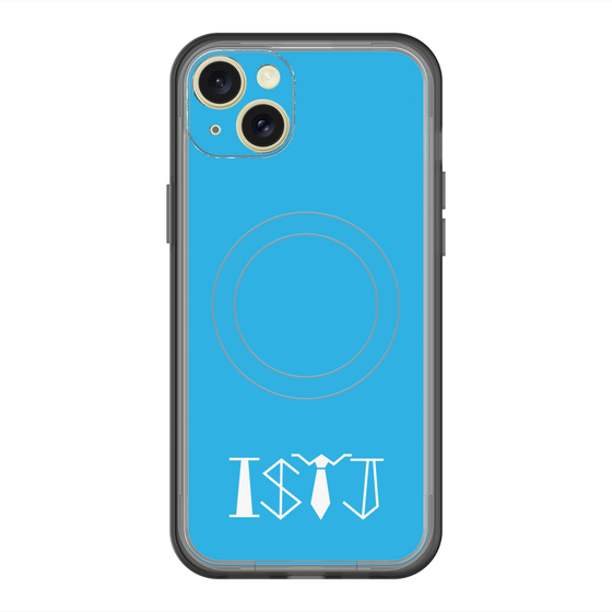 スリムプロテクションプレミアムケース with MagSafe［ オリジナル - ISTJ 管理者 - アルファベット - ブルー ］