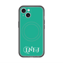 スリムプロテクションプレミアムケース with MagSafe［ オリジナル - INFJ 提唱者 - アルファベット - グリーン ］