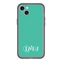 スリムプロテクションプレミアムケース with MagSafe［ オリジナル - INFJ 提唱者 - アルファベット - グリーン ］