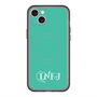 スリムプロテクションプレミアムケース with MagSafe［ オリジナル - INFJ 提唱者 - アルファベット - グリーン ］