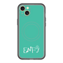 スリムプロテクションプレミアムケース with MagSafe［ オリジナル - ENFJ 主人公 - アルファベット - グリーン ］