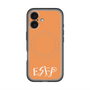 スリムプロテクションプレミアムケース with MagSafe［ オリジナル - ESFP エンターテイナー - アルファベット - オレンジ ］