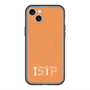 スリムプロテクションプレミアムケース with MagSafe［ オリジナル - ISTP 巨匠 - アルファベット - オレンジ ］