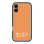 スリムプロテクションプレミアムケース with MagSafe［ オリジナル - ISTP 巨匠 - アルファベット - オレンジ ］