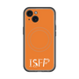 スリムプロテクションプレミアムケース with MagSafe［ オリジナル - ISFP 冒険家 - アルファベット - オレンジ ］