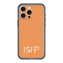 スリムプロテクションプレミアムケース with MagSafe［ オリジナル - ISFP 冒険家 - アルファベット - オレンジ ］
