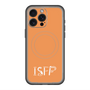 スリムプロテクションプレミアムケース with MagSafe［ オリジナル - ISFP 冒険家 - アルファベット - オレンジ ］