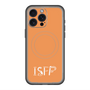 スリムプロテクションプレミアムケース with MagSafe［ オリジナル - ISFP 冒険家 - アルファベット - オレンジ ］