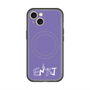 スリムプロテクションプレミアムケース with MagSafe［ オリジナル - ENTJ 指揮官 - アルファベット - パープル ］