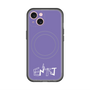 スリムプロテクションプレミアムケース with MagSafe［ オリジナル - ENTJ 指揮官 - アルファベット - パープル ］