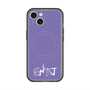 スリムプロテクションプレミアムケース with MagSafe［ オリジナル - ENTJ 指揮官 - アルファベット - パープル ］
