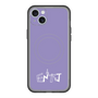 スリムプロテクションプレミアムケース with MagSafe［ オリジナル - ENTJ 指揮官 - アルファベット - パープル ］