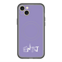 スリムプロテクションプレミアムケース with MagSafe［ オリジナル - ENTJ 指揮官 - アルファベット - パープル ］