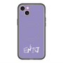 スリムプロテクションプレミアムケース with MagSafe［ オリジナル - ENTJ 指揮官 - アルファベット - パープル ］