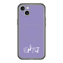 スリムプロテクションプレミアムケース with MagSafe［ オリジナル - ENTJ 指揮官 - アルファベット - パープル ］