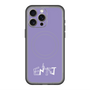 スリムプロテクションプレミアムケース with MagSafe［ オリジナル - ENTJ 指揮官 - アルファベット - パープル ］