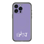スリムプロテクションプレミアムケース with MagSafe［ オリジナル - ENTJ 指揮官 - アルファベット - パープル ］
