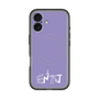 スリムプロテクションプレミアムケース with MagSafe［ オリジナル - ENTJ 指揮官 - アルファベット - パープル ］