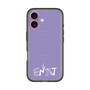 スリムプロテクションプレミアムケース with MagSafe［ オリジナル - ENTJ 指揮官 - アルファベット - パープル ］