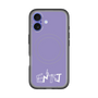 スリムプロテクションプレミアムケース with MagSafe［ オリジナル - ENTJ 指揮官 - アルファベット - パープル ］