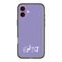 スリムプロテクションプレミアムケース with MagSafe［ オリジナル - ENTJ 指揮官 - アルファベット - パープル ］