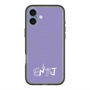 スリムプロテクションプレミアムケース with MagSafe［ オリジナル - ENTJ 指揮官 - アルファベット - パープル ］