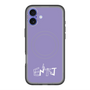 スリムプロテクションプレミアムケース with MagSafe［ オリジナル - ENTJ 指揮官 - アルファベット - パープル ］