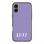 スリムプロテクションプレミアムケース with MagSafe［ オリジナル - INTJ 建築家 - アルファベット - パープル ］