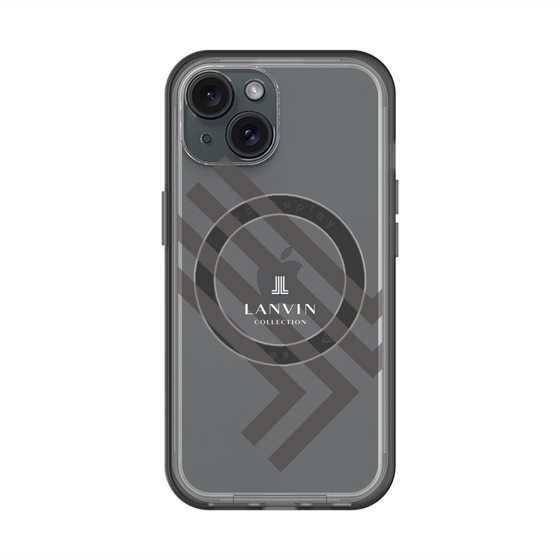 スリムプロテクションプレミアムケース with MagSafe［ LANVIN COLLECTION - ロゴ ］