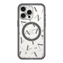 スリムプロテクションプレミアムケース with MagSafe［ LANVIN COLLECTION - タイポグラフィ - グレー ］