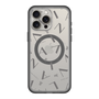 スリムプロテクションプレミアムケース with MagSafe［ LANVIN COLLECTION - タイポグラフィ - グレー ］