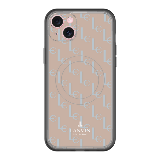 スリムプロテクションプレミアムケース with MagSafe［ LANVIN COLLECTION - ジオメトリック ］