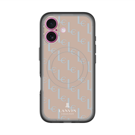 スリムプロテクションプレミアムケース with MagSafe［ LANVIN COLLECTION - ジオメトリック ］
