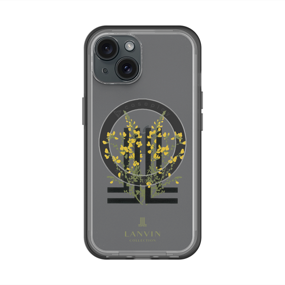 スリムプロテクションプレミアムケース with MagSafe［ LANVIN COLLECTION - フラワー ］