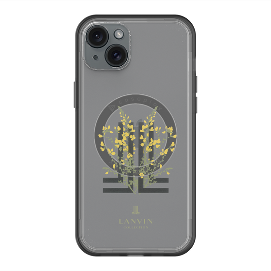 スリムプロテクションプレミアムケース with MagSafe［ LANVIN COLLECTION - フラワー ］