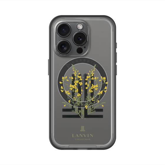 スリムプロテクションプレミアムケース with MagSafe［ LANVIN COLLECTION - フラワー ］