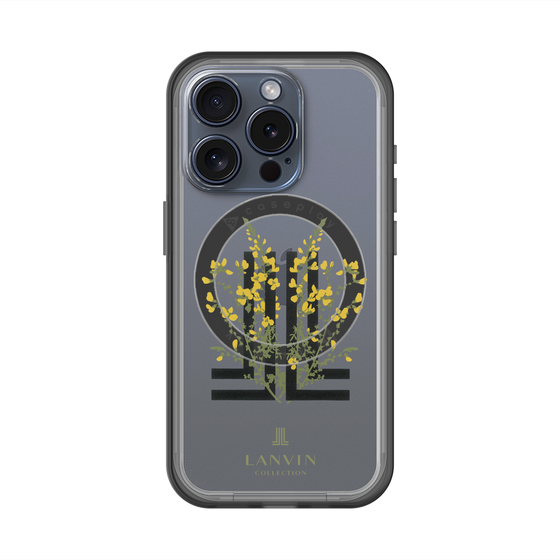 スリムプロテクションプレミアムケース with MagSafe［ LANVIN COLLECTION - フラワー ］