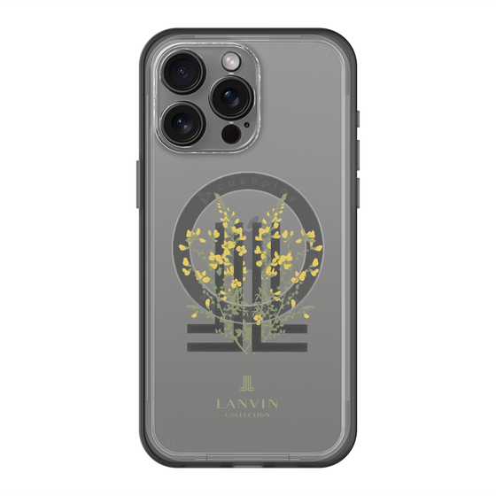 スリムプロテクションプレミアムケース with MagSafe［ LANVIN COLLECTION - フラワー ］