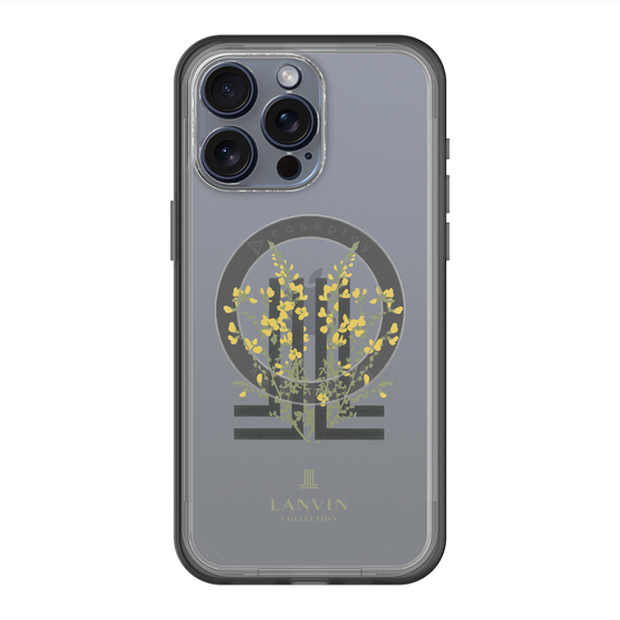 スリムプロテクションプレミアムケース with MagSafe［ LANVIN COLLECTION - フラワー ］