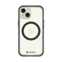 スリムプロテクションプレミアムケース with MagSafe［ オリジナル - caseplayロゴ - ブラック/A ］