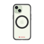 スリムプロテクションプレミアムケース with MagSafe［ オリジナル - caseplayロゴ - レッド/A ］