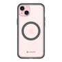 スリムプロテクションプレミアムケース with MagSafe［ オリジナル - caseplayロゴ - レッド/A ］