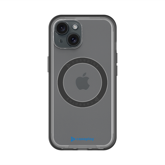 スリムプロテクションプレミアムケース with MagSafe［ オリジナル - caseplayロゴ - ブルー/A ］