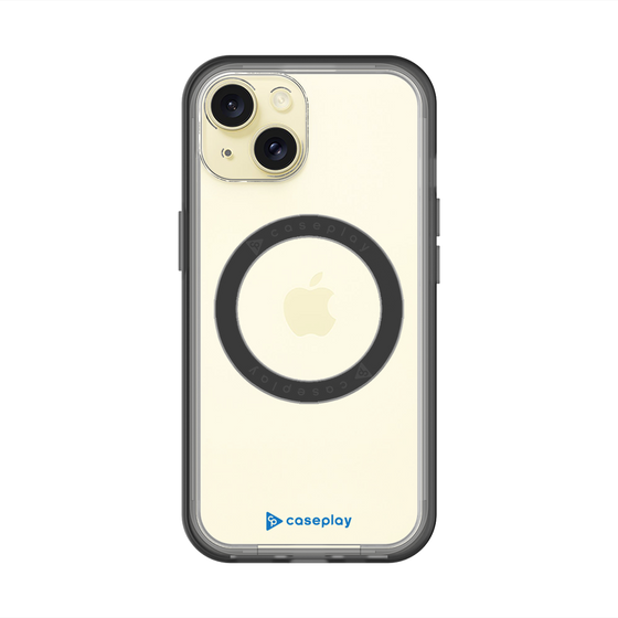 スリムプロテクションプレミアムケース with MagSafe［ オリジナル - caseplayロゴ - ブルー/A ］