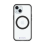 スリムプロテクションプレミアムケース with MagSafe［ オリジナル - caseplayロゴ - パープル/A ］