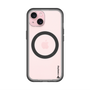 スリムプロテクションプレミアムケース with MagSafe［ オリジナル - caseplayロゴ - ブラック/B ］