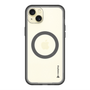 スリムプロテクションプレミアムケース with MagSafe［ オリジナル - caseplayロゴ - ブラック/B ］