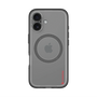 スリムプロテクションプレミアムケース with MagSafe［ オリジナル - caseplayロゴ - レッド/B ］
